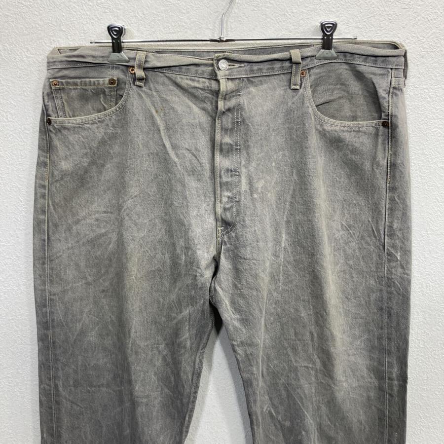 Levi's 501 デニムパンツ W42 グレー リーバイス ボタンフライ ビッグ