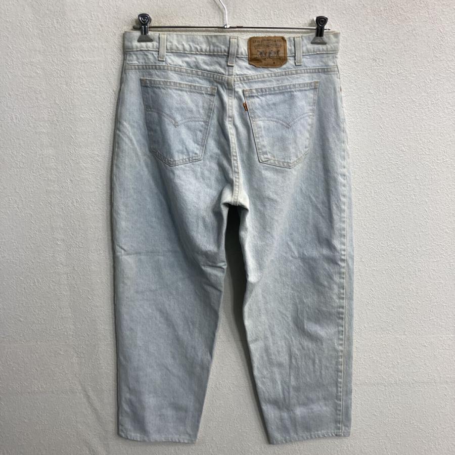 00s USA製 Levi's 550 デニムパンツ W36 アイスブルー リーバイス