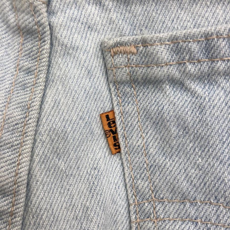 00s USA製 Levi's 550 デニムパンツ W36 アイスブルー リーバイス