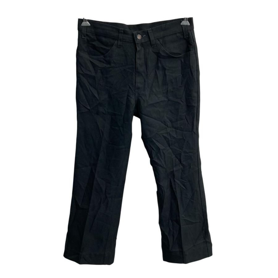80s〜 Levi's スタプレ スラックスパンツ XL〜 ブラック リーバイス 42