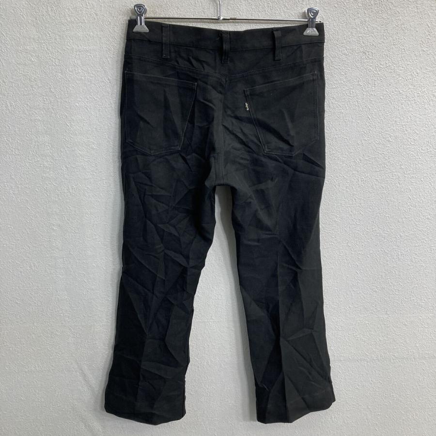 80s〜 Levi's スタプレ スラックスパンツ XL〜 ブラック リーバイス 42