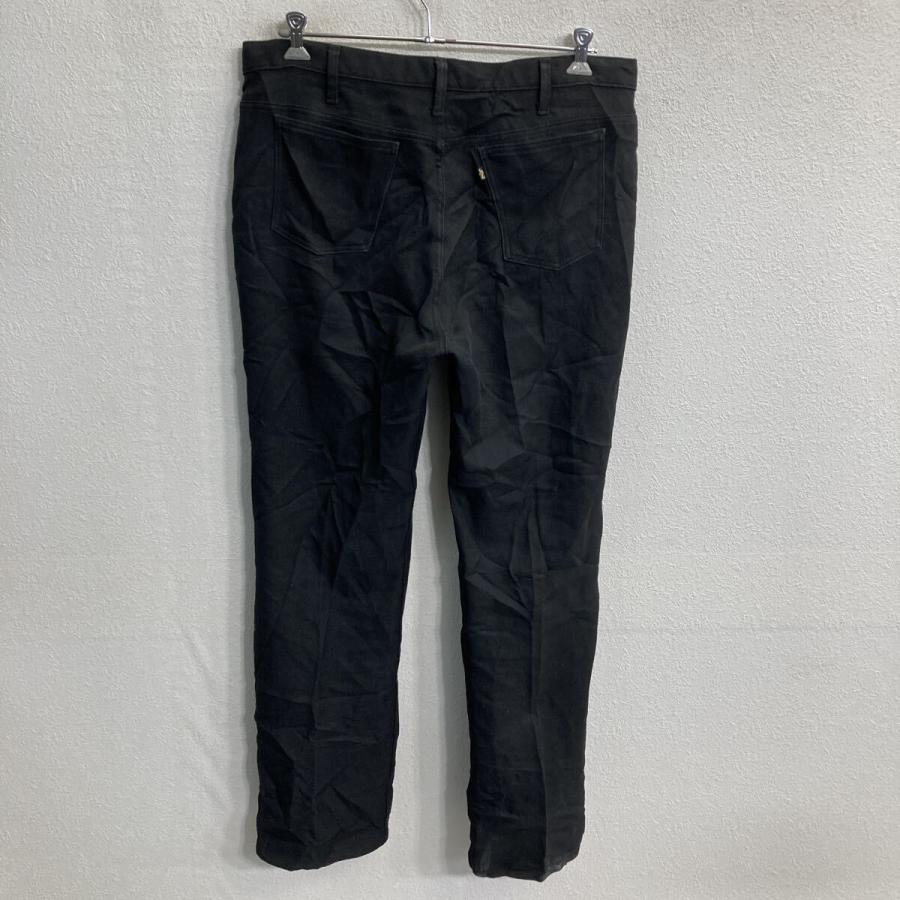 90s Levi's スタプレ スラックスパンツ XL〜 ブラック リーバイス