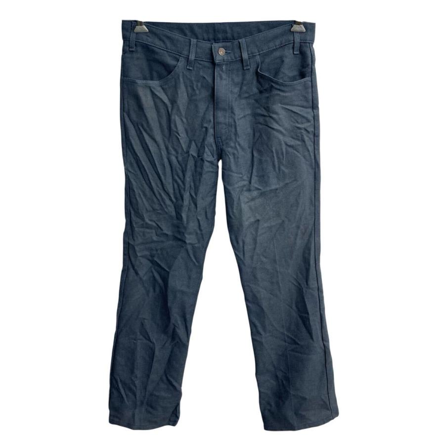 90s USA製 Levi's スタプレ スラックスパンツ W34 ブルーグレー