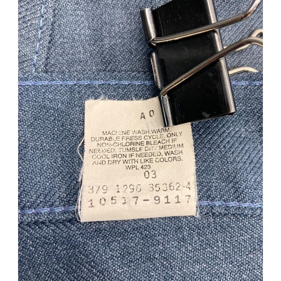 90s USA製 Levi's スタプレ スラックスパンツ W34 ブルーグレー