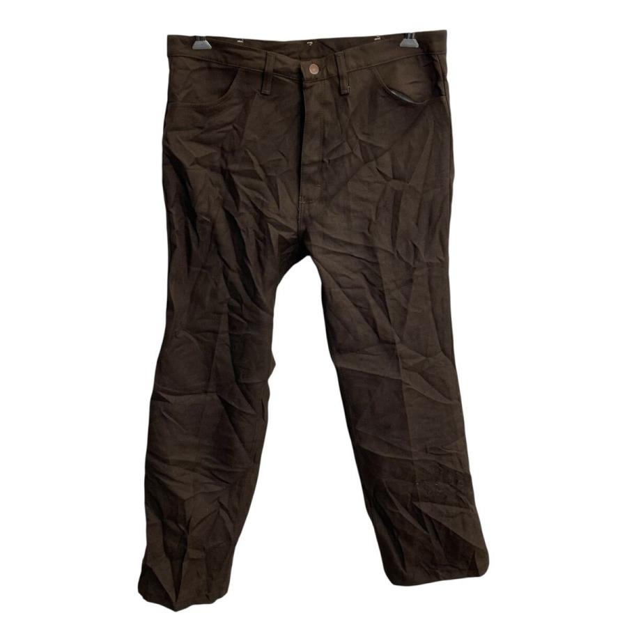 Wrangler ブラウン スラックス 90s USA製 Wrangler ランチャー スラックスパンツ W38 ブラウン