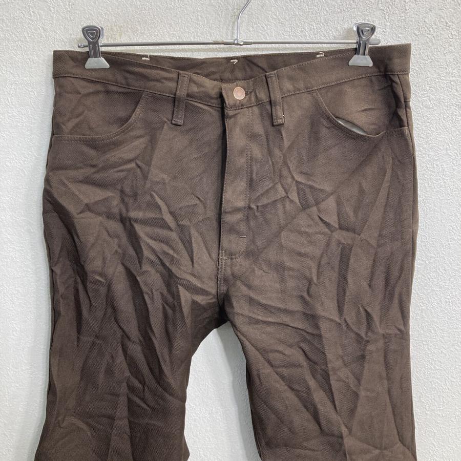 90s USA製 Wrangler ランチャー スラックスパンツ W38 ブラウン