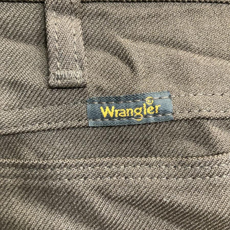 90s USA製 Wrangler ランチャー スラックスパンツ W38 ブラウン