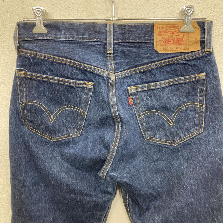 メキシコ製 Levi's 501XX デニムパンツ W34 ブルー リーバイス ボタン