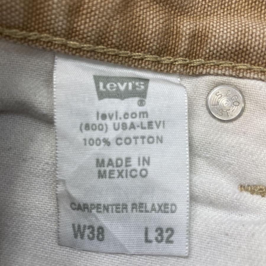 メキシコ製 Levi's 550 ダック ペインターパンツ W38 ベージュ