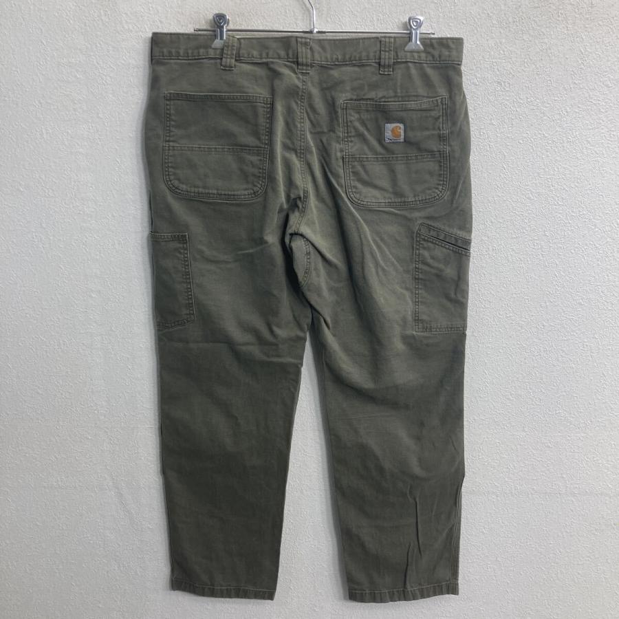 Carhartt ワークパンツ W40 カーキ カーハート ジップアップ