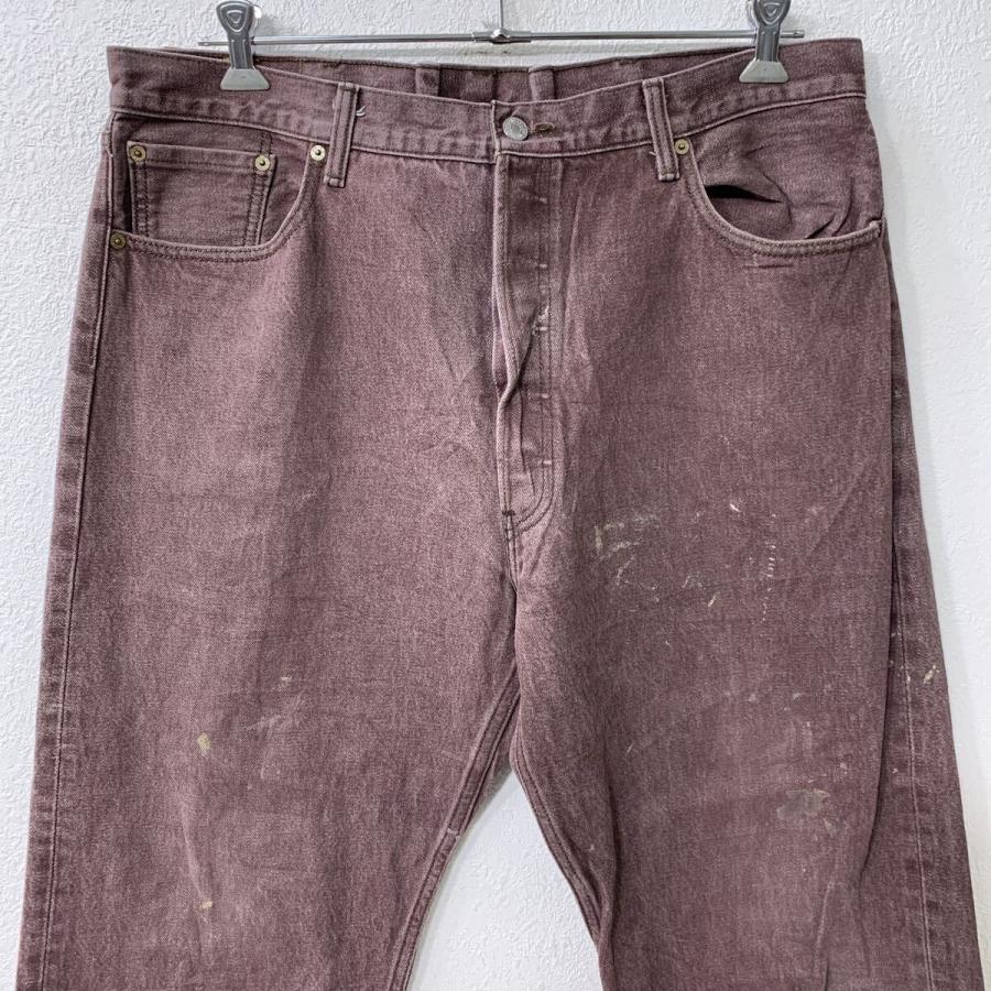 希少 00's Levi's 501XX W42 ビッグサイズ INDIGO メキシコ製 Levi's 501XX デニムパンツ W42 パープル系 リーバイス