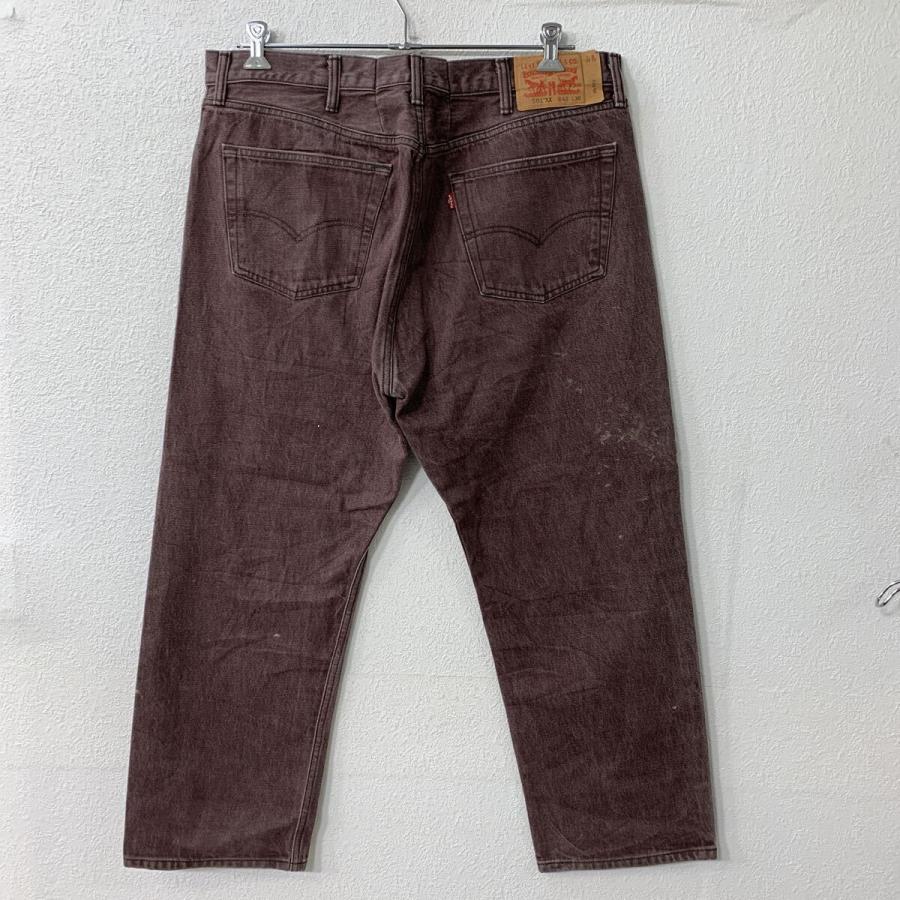 希少 00's Levi's 501XX W42 ビッグサイズ INDIGO メキシコ製 Levi's 501XX デニムパンツ W42 パープル系 リーバイス