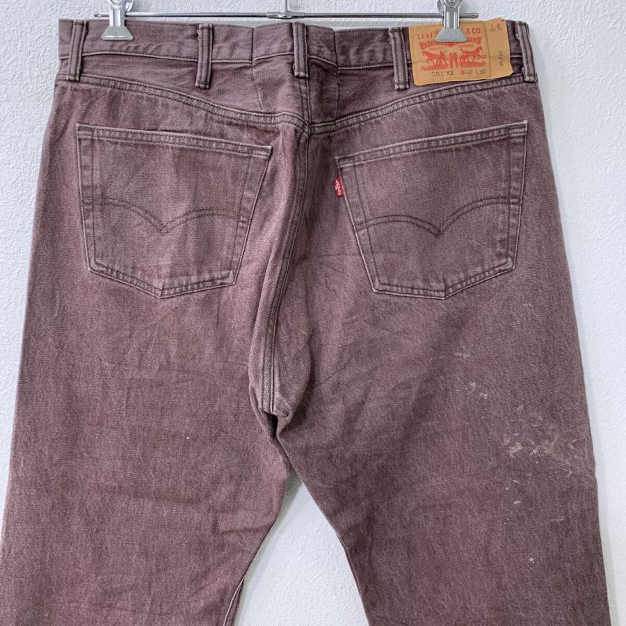 メキシコ製 Levi's 501XX デニムパンツ W42 パープル系 リーバイス