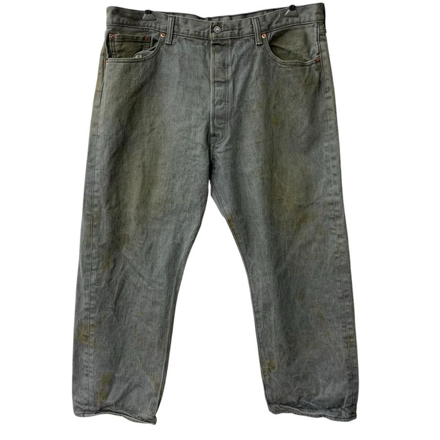 希少 00's Levi's 501XX W42 ビッグサイズ INDIGO メキシコ製 Levi's 501XX デニムパンツ W42 カーキ系 リーバイス