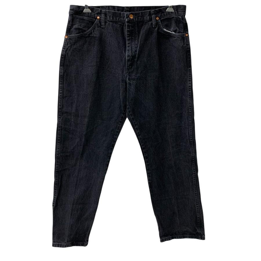 メキシコ製 Wrangler デニムパンツ W37 ブラック ラングラー ジップ