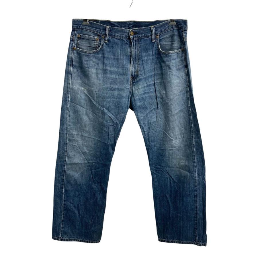 リーバイス569 Levis W36 ブルーデニム 古着 00sメキシコ製 Levi's 569 デニムパンツ W36 ブルー リーバイス ジップアップ 紙