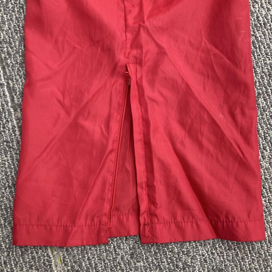 80s NIKE ナイロンパンツ XL レッド ナイキ イージーパンツ 80年代 紺