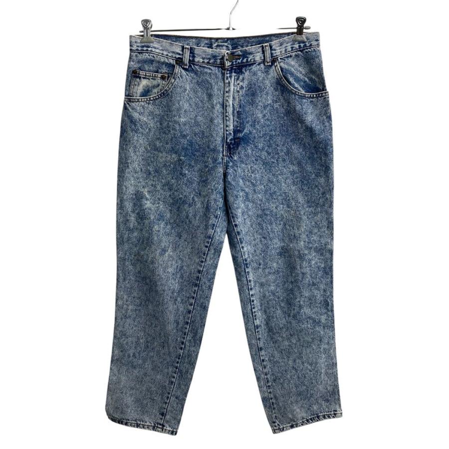 00s メキシコ製 SASSON デニムパンツ W36 ブルー サッソン ジップ