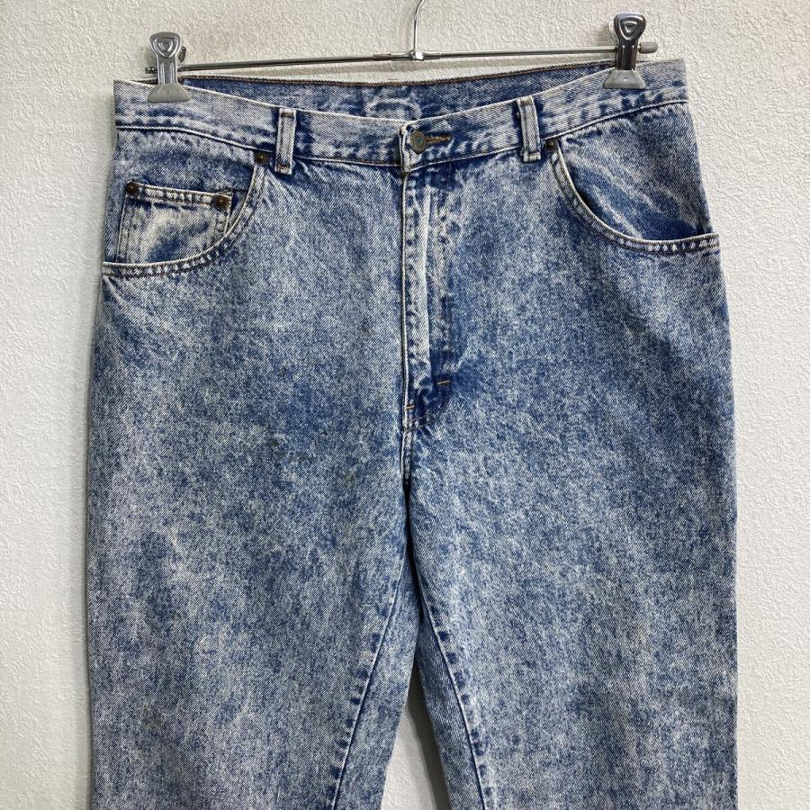 00s メキシコ製 SASSON デニムパンツ W36 ブルー サッソン ジップ