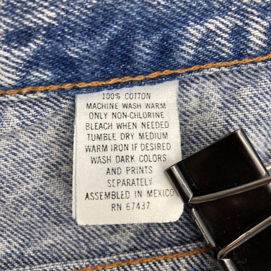 00s メキシコ製 SASSON デニムパンツ W36 ブルー サッソン ジップ 