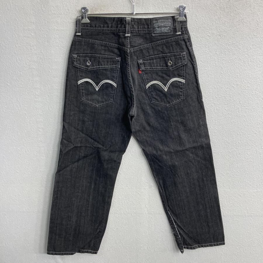 メキシコ製 Levi's 569 デニムパンツ W32 ブラック リーバイス ジップ