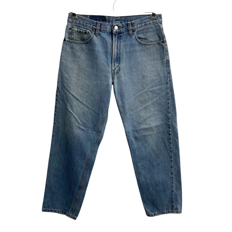 00s カナダ製 Levi's 550 デニムパンツ W34 ブルー リーバイス ジップ