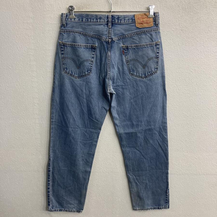 Levi's 550 デニムパンツ W34 ブルー リーバイス ジップアップ 紙
