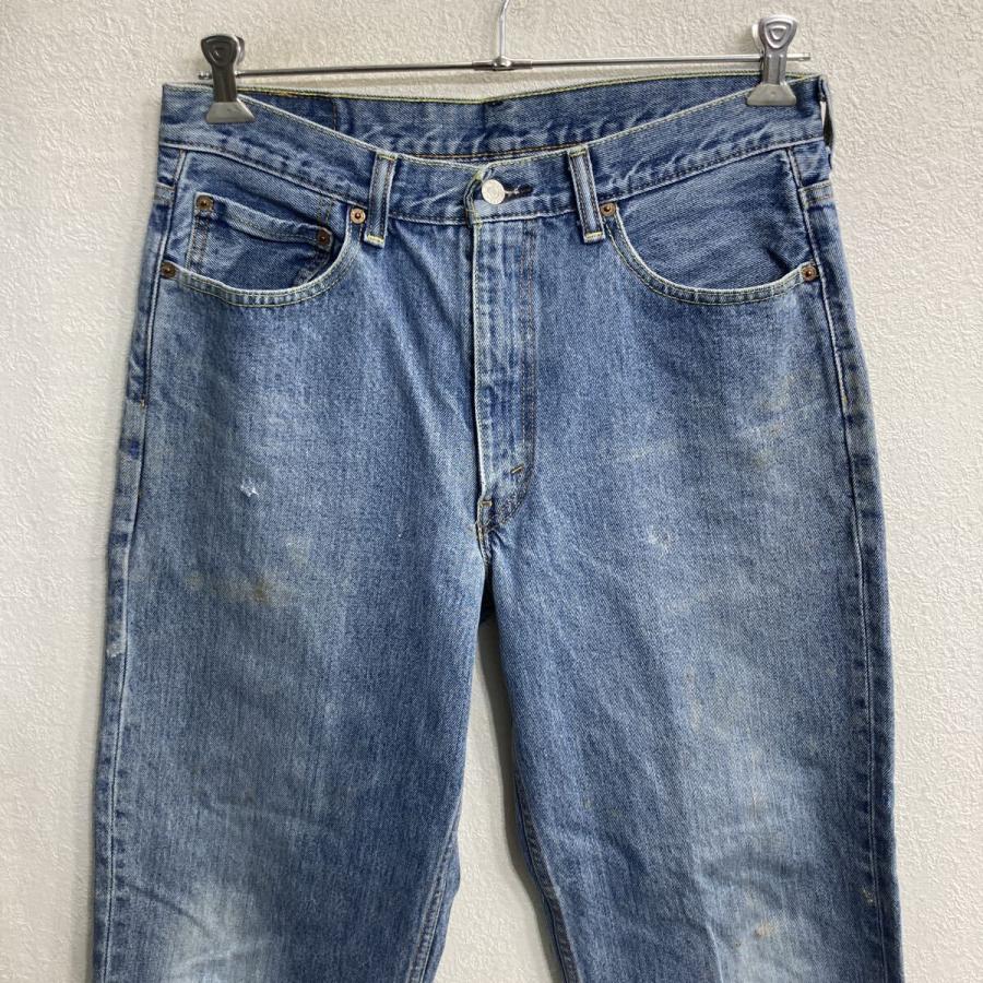 メキシコ製 Levi's 550 デニムパンツ W34 ライトブルー リーバイス