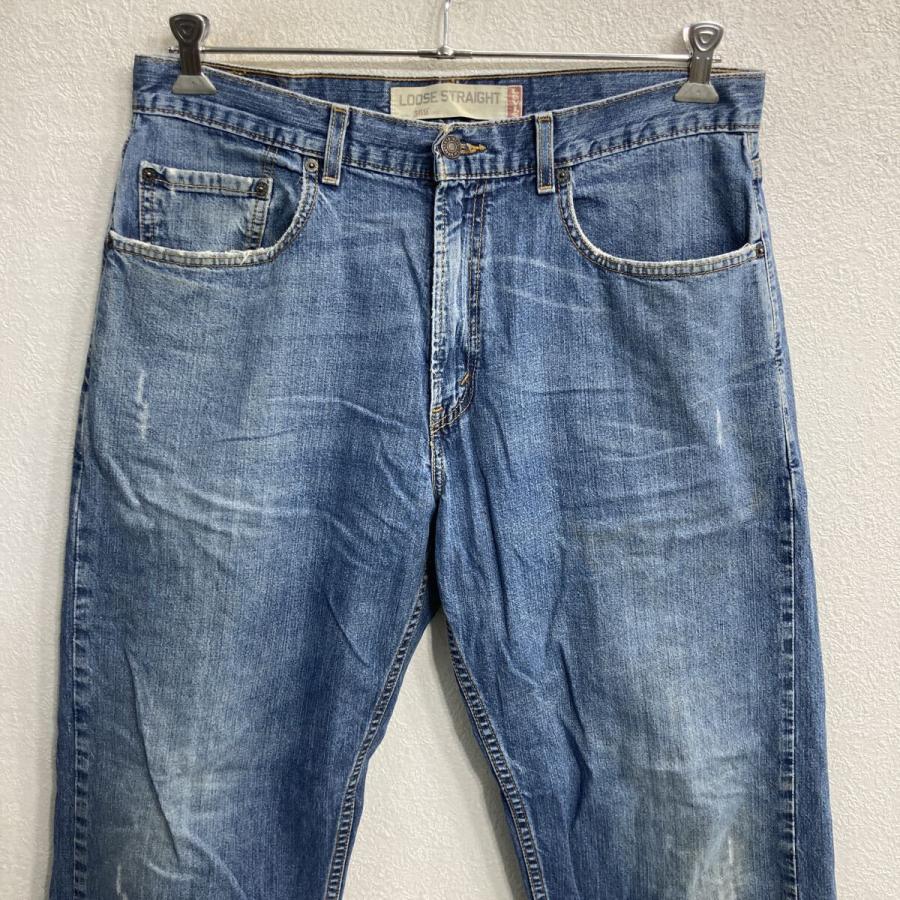 メキシコ製 Levi's 569 デニムパンツ W33 ブルー リーバイス ジップ