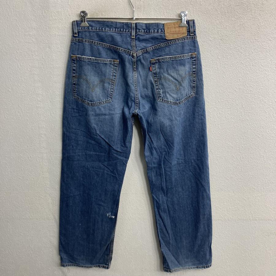 メキシコ製 Levi's 569 デニムパンツ W33 ブルー リーバイス ジップ