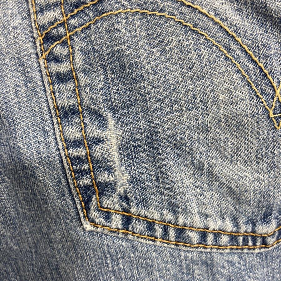 メキシコ製 Levi's 569 デニムパンツ W33 ブルー リーバイス ジップ