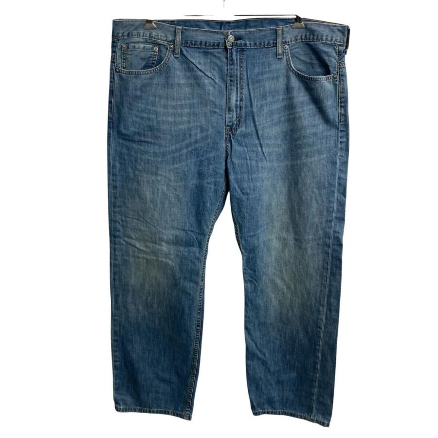 Levi's 569 デニムパンツ W42 ブルー リーバイス ジップアップ 紙