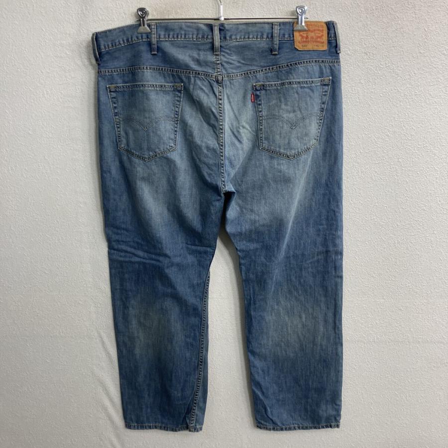 Levi's 569 デニムパンツ W42 ブルー リーバイス ジップアップ 紙