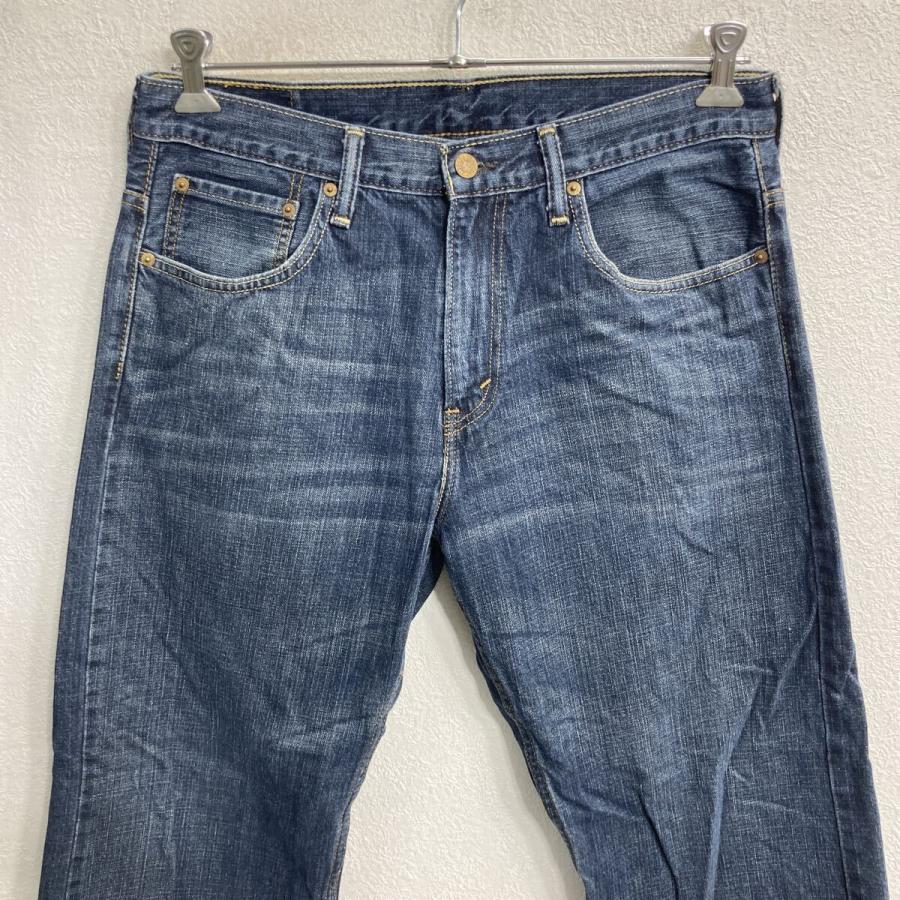 Levi's 569 デニムパンツ W33 インディゴ リーバイス ジップアップ 紙