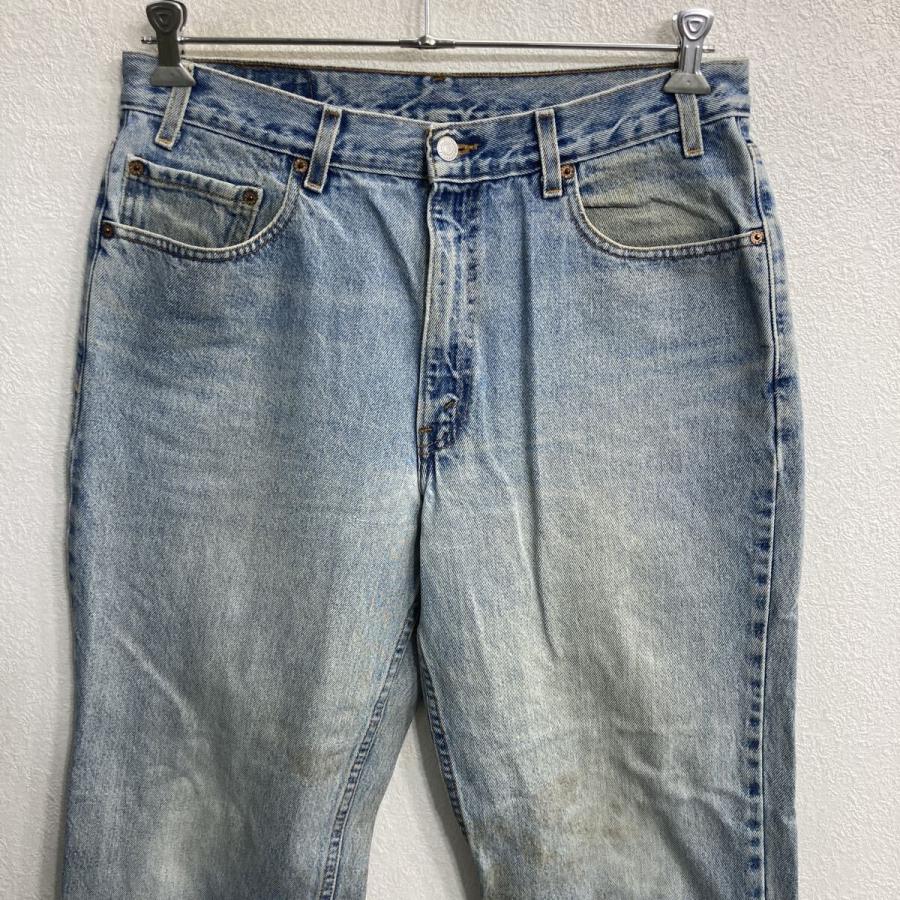 す*家様 【激レア】90s USA製 939 ライトブルー デニムパンツ 極太 90s メキシコ製 Levi's 550 デニムパンツ W36 ライトブルー リーバイス