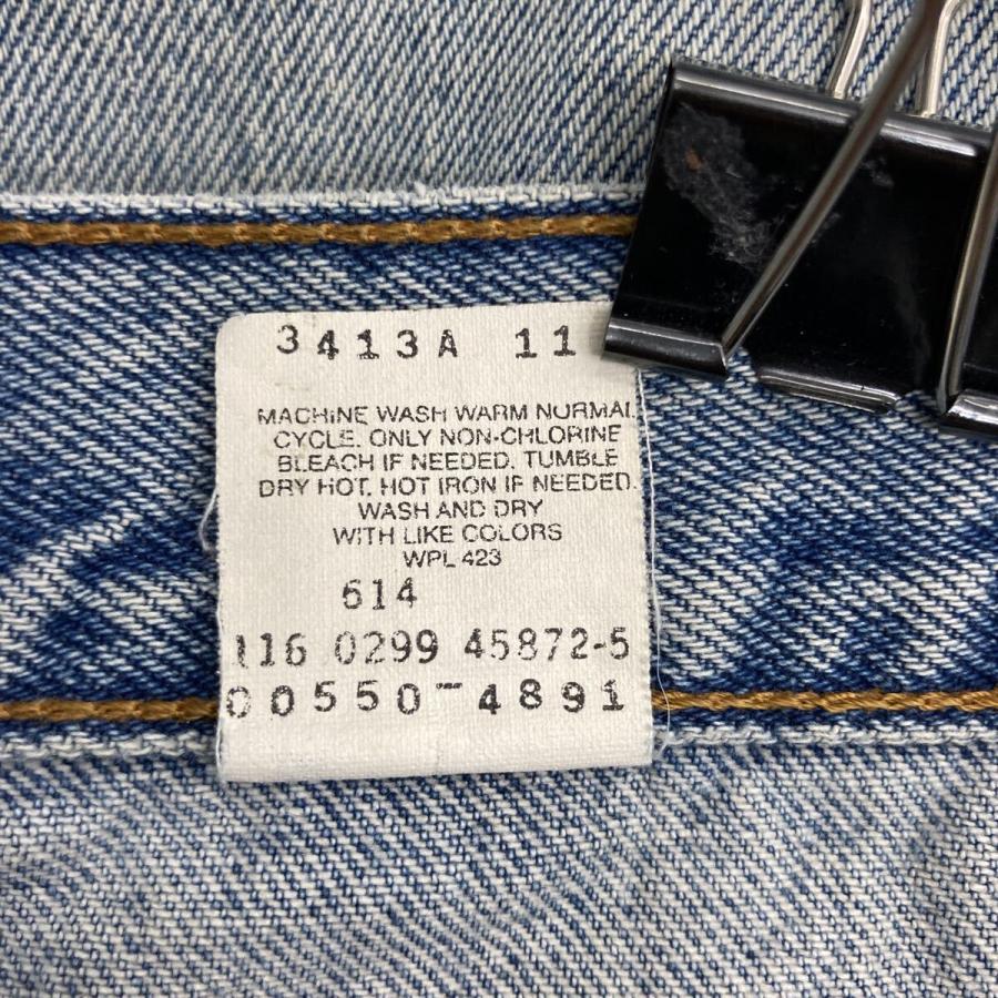 90s メキシコ製 Levi's 550 デニムパンツ W36 ライトブルー リーバイス