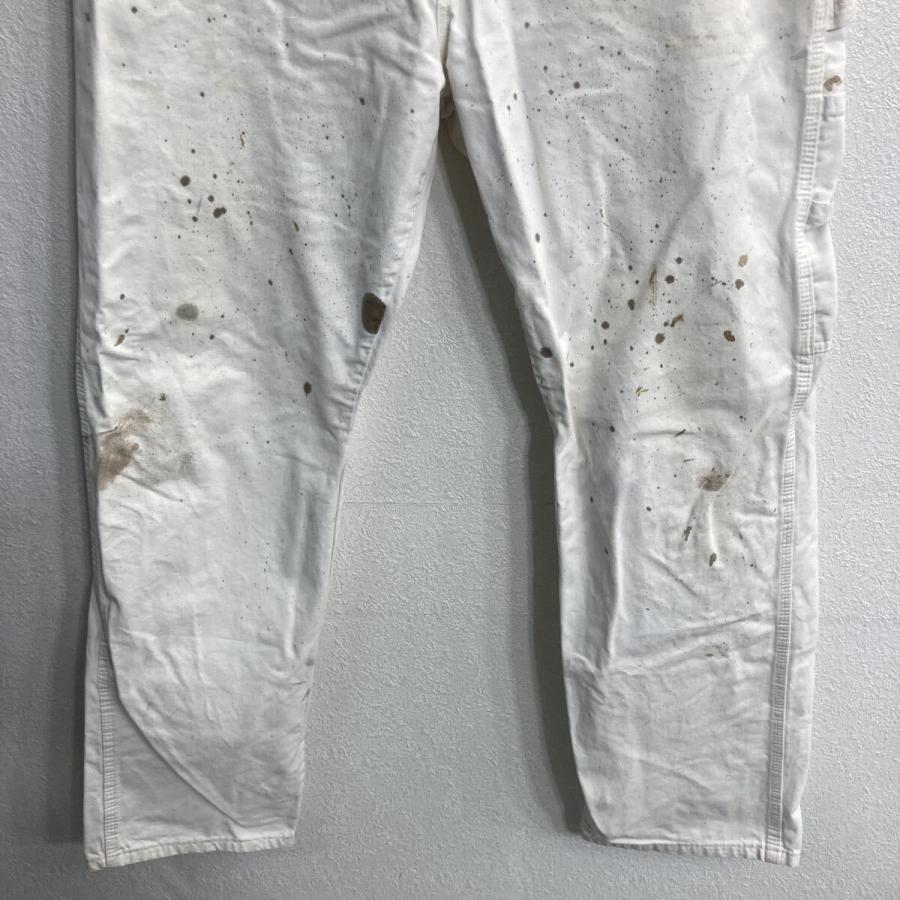 Dickies ワーク ペインターパンツ W36 ホワイト ディッキーズ ジップ