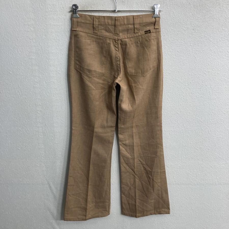80s USA製 Wrangler ランチャー スラックスパンツ W30 ライトブラウン