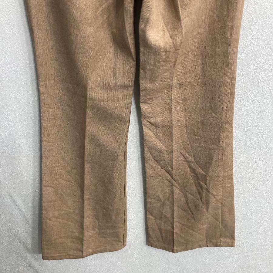 80s USA製 Wrangler ランチャー スラックスパンツ W30 ライトブラウン