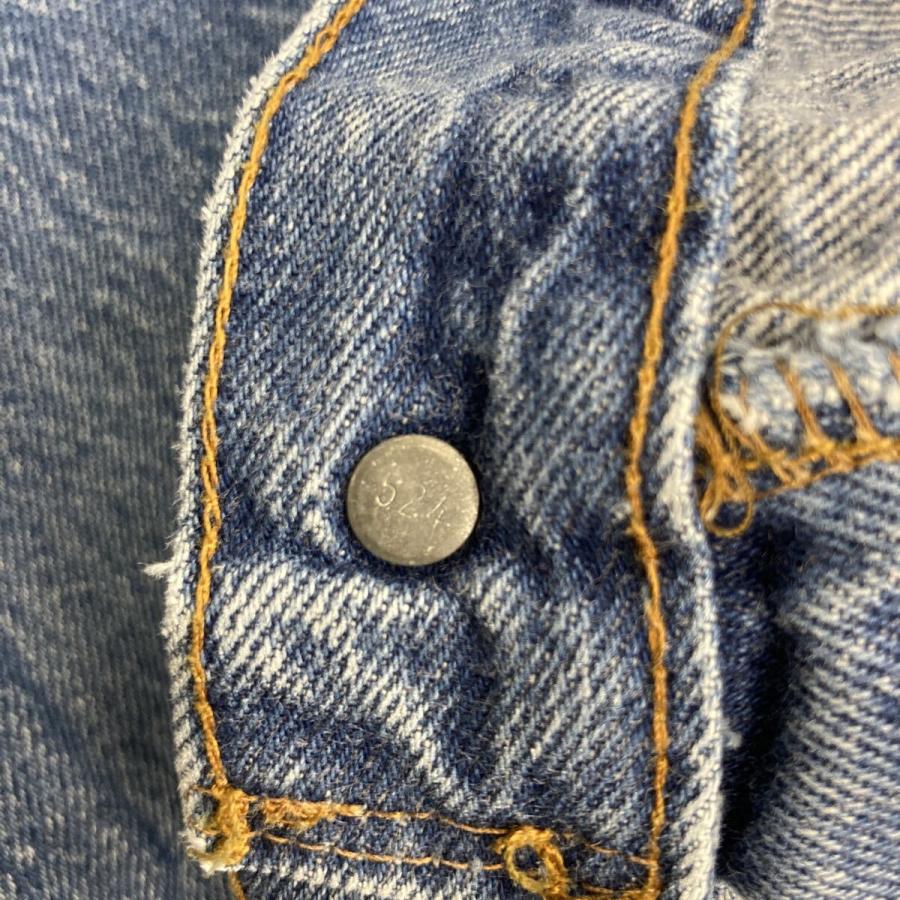 90s Levi's 501 デニムパンツ W42 ブルー リーバイス ボタンフライ