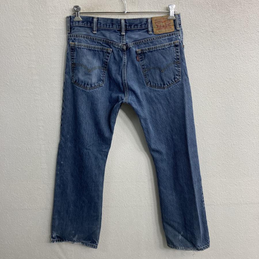 80s リーバイス　517 デニムパンツ　42TALON　ライトブルー　P64 Levi's 517 デニムパンツ W34 ブルー リーバイス ジップアップ 紙