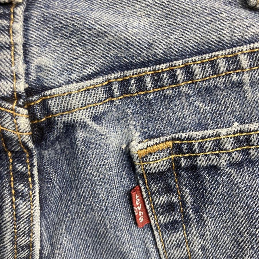 Levi's 517 デニムパンツ W34 ブルー リーバイス ジップアップ 紙