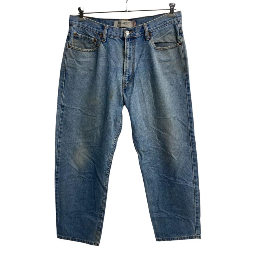 Levi's 550 デニムパンツ W36 ライトブルー リーバイス ジップアップ