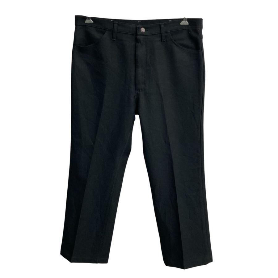 00s メキシコ製 Wrangler ランチャー スラックスパンツ W38 ブラック