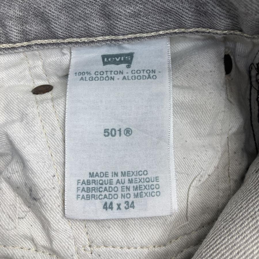 メキシコ製 Levi's 501 デニムパンツ W44 ライトグレー リーバイス