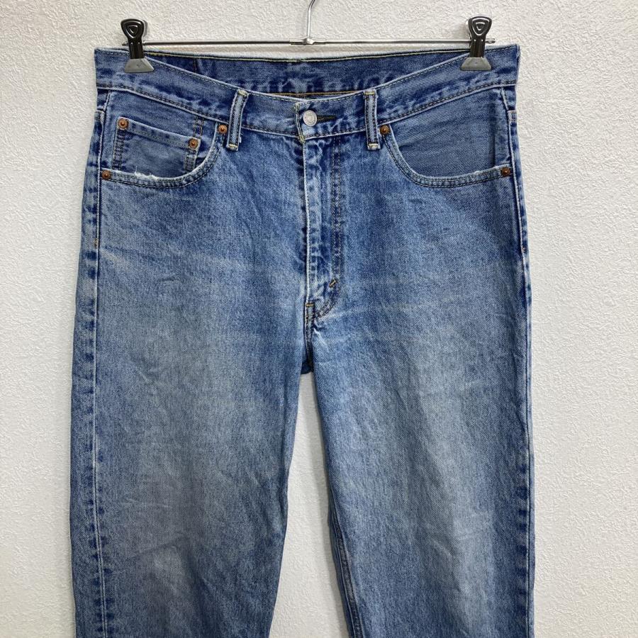 Levi's 550 デニムパンツ W34 ライトブルー リーバイス ジップアップ