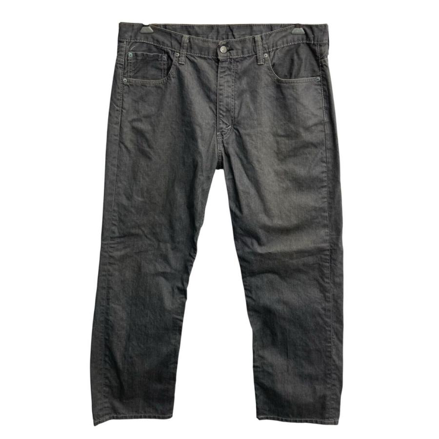 Levi's 569 デニムパンツ W38 グレー リーバイス ジップアップ 紙
