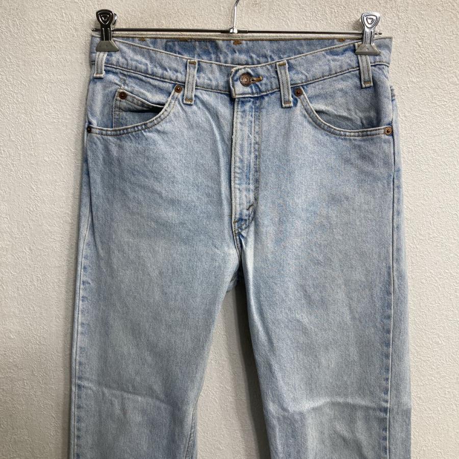 90s USA製 Levi's 505 デニムパンツ W33 ライトブルー リーバイス