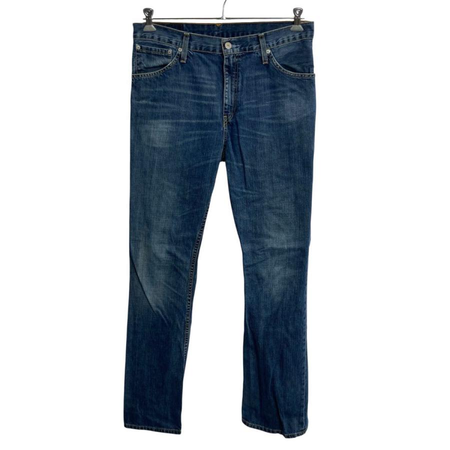 Levi's 507 デニムパンツ W33 ブルー リーバイス ジップアップ 紙