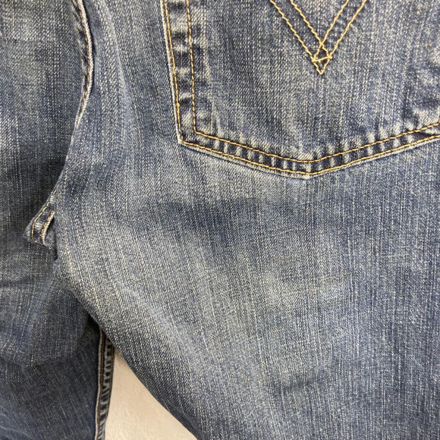 Levi's 507 デニムパンツ W33 ブルー リーバイス ジップアップ 紙